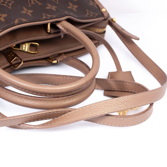 Authentic LOUIS VUITTON Monogram Taupe Popincourt PM Shoulder Bag - Picture 5 of 15